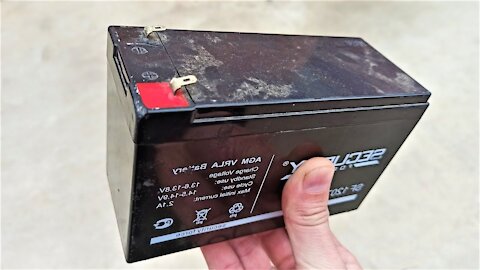 What to do with an old battery?