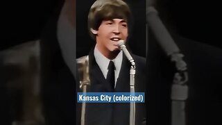 The Beatles - Kansas City (colorized)