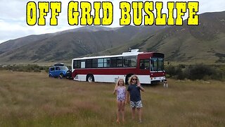 Off-Grid Bus Life as a Single Dad | Bus Life NZ | S2:E41