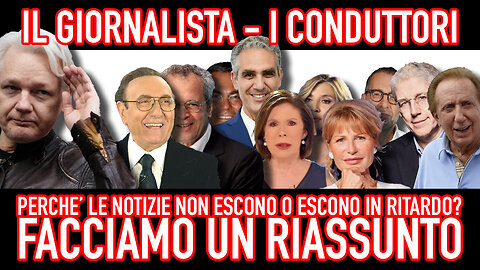 DOVE SONO I GIORNALISTI?