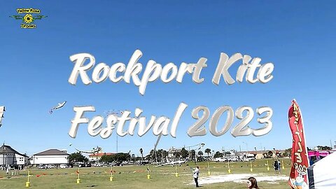 Rockport Kite Festival 2023 - As Seen From the Ground, Because Winds Were Gusting To 35mph #kites