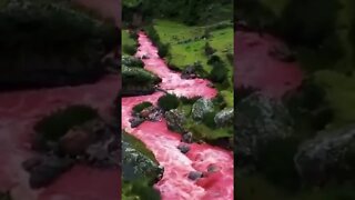 Red river in peru