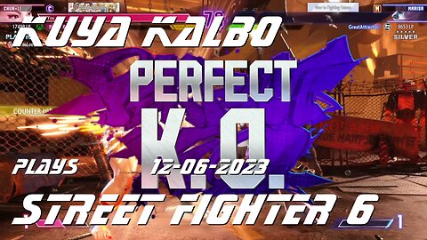 Kuya Kalbo plays Chun Li Street Fighter 6 as Puyat 12-06-2023