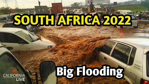 South Africa flooding 2022 | raging floods sweep away shacks in Mamelodi