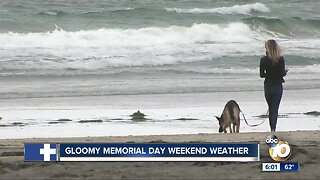 Beach attendance low for Memorial day weekend