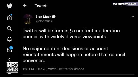 Elon Musk Makes Major Announcement About Reinstating Alex Jones After Twitter Takeover