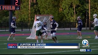 Jupiter vs Dwyer lacrosse 4/16