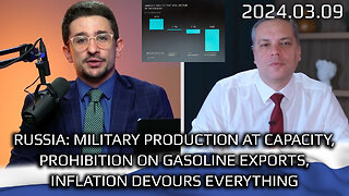 State of Russian Economy: Military Production Plateaued. Gasoline exports halted. by Milov & Nacke.