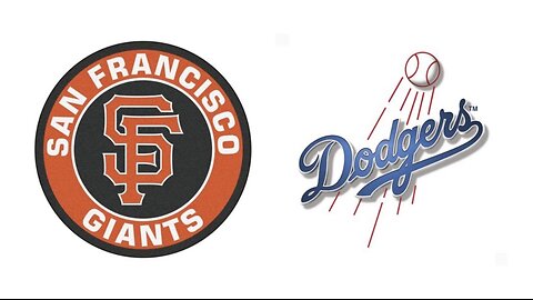 Giants @ Dodgers. Game 1 of 4 Game Series. MLB the Show 24.