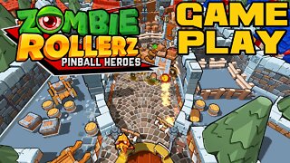 🎃👻🦇 Zombie Rollerz: Pinball Heroes - Nintendo Switch Gameplay 🦇👻🎃 😎Benjamillion