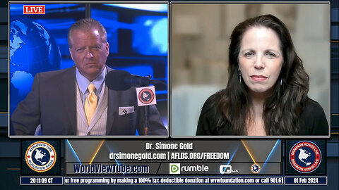 Dr. Simone Gold on Opposing The Medical Industrial Complex and Offering Solutions For Personal and Medical Liberty and Freedom