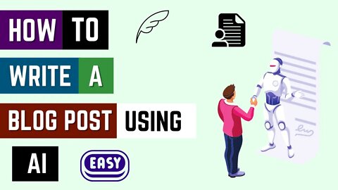 How To Write A Blog Post Using AI | How To Use AI To Write Blog Post For Free