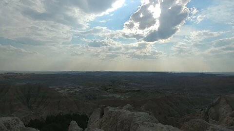 Pinnacles Overlook in Badlands National Park