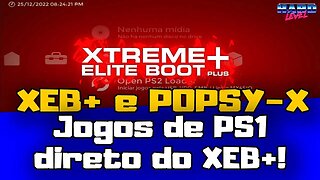 XEB+ Novo plugin para listar games de PS1! POPSY-X