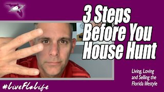 3 Steps Before You House Hunt | What to do before buying.