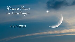 Nieuwe maan in Tweelingen 🌑♊ Balans tussen hart en verstand ☯️ Begrip en zachtheid in de connectie 💜