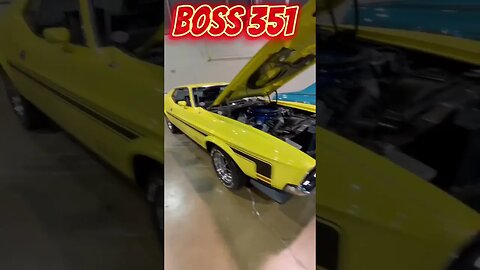 1971 Boss 351 Ford Mustang Sports Roof! #shorts