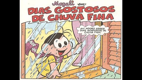 Magali em-Dias gostosos de chuva fina | Gibis do Rapha 2