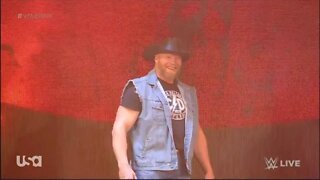Brock Lesner Returns on #WWERaw and DESTROYS Bobby Lashley LIVE REACTION