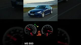 BMW M5 GENERATIONS ACCELERATION MASTER OF SPEED