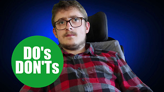 Disabled student makes top ten list of do's and dont's when dating a WHEELCHAIR user