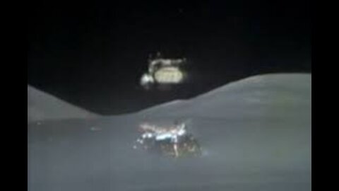 Who filmed the Lunar Module take off from the Moon?