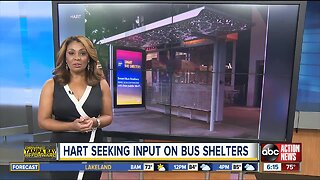 HART wants your input on bus shelter enhancements