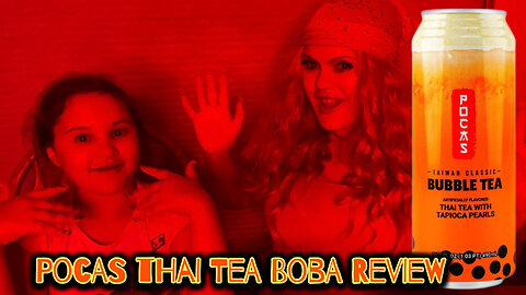Pocas Thai Tea Boba Review