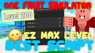 (2022 Pastebin) The *BEST* One Fruit Simulator Script! Max Level, Auto Fruit and more!