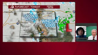 When will the storm move out of Colorado?