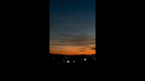 Beautiful Sunset of Quetta