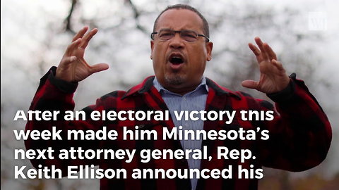 Keith Ellison Resigns from DNC