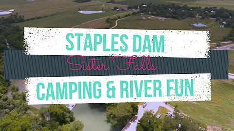 Visit Sister Falls at Staples Dam on San Marcos River for Camping or River Fun