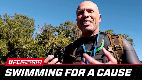 Royce Gracie Sets Out on a Swimming Journey for Charity | UFC Connected