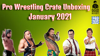 Pro Wrestling Crate January 2021 Unboxing