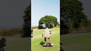 Onewheels on a Hawaiin Golf Course are 😍