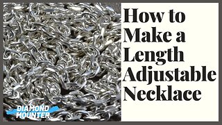 How to Make a Length Adjustable Necklace