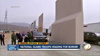 Troops headed to border