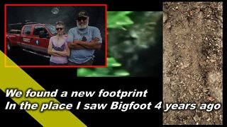 My Bigfoot Sighting 4 Years Later and casting a footprint FAIL!