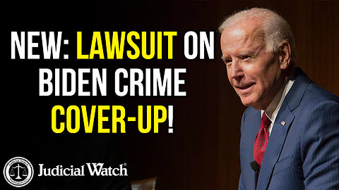 NEW: Lawsuit on Biden Crime Cover-Up!