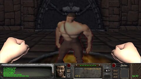 Fight Your Way Out Of The Temple Of Trials In The Fallout 2 3D Remake