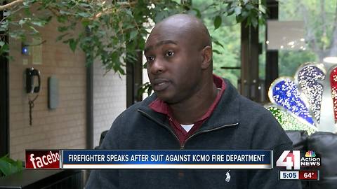 Firefighter speaks after suit against KCMO Fire Department