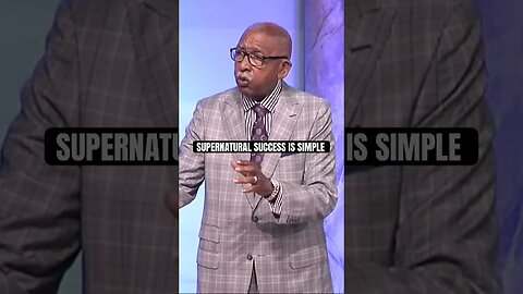 Supernatural success is simple!