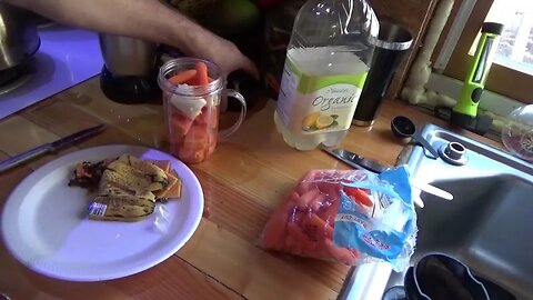 Off Grid Homestead Cooking With Troy ~ Breakfast Smoothie