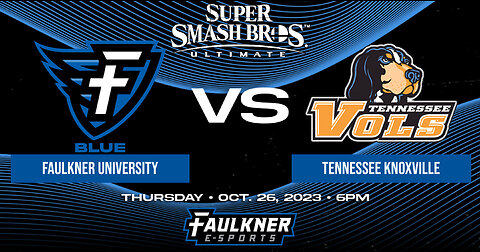 Smash Bros.- Faulkner Blue vs. University of Tennessee Knoxville (10/26/2023)