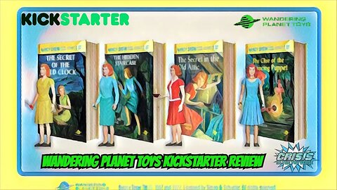 Wandering Planet Toys Nancy Drew Action Figure Kickstarter Interview
