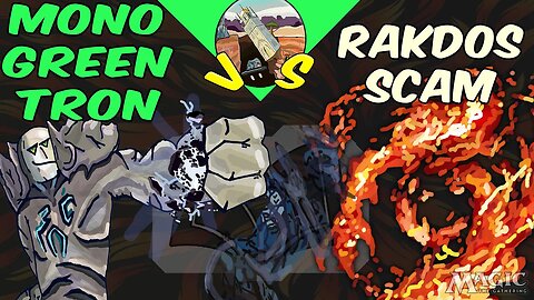 Mono Green Tron VS Rakdos Scam｜Unexpected Sideboard ｜Magic the Gathering Online｜Modern