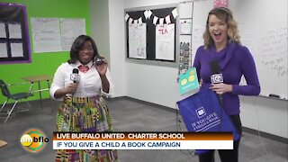 IF YOU GIVE A CHILD A BOOK CAMPAIGN DELIVERS BOOKS TO BUFFALO UNTED CHARTER SCHOOL - PART 5