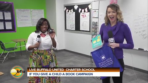 IF YOU GIVE A CHILD A BOOK CAMPAIGN DELIVERS BOOKS TO BUFFALO UNTED CHARTER SCHOOL - PART 5