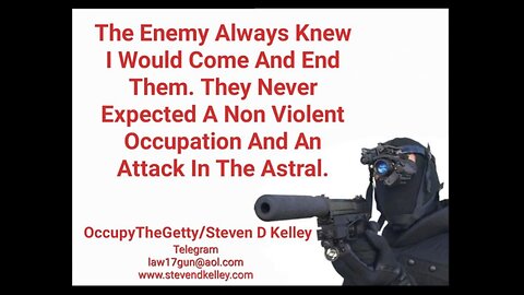 Steven D Kelley 2024/ Occupy the Getty